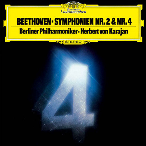 Herbert von Karajan Beethoven Symphonies Nos. 2 & 4 Japanese Import UHQCD 1