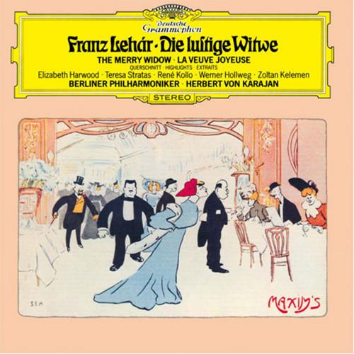 Herbert von Karajan Lehar The Merry Widow Japanese Import UHQCD 1