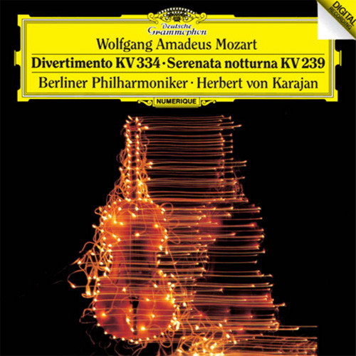 Herbert von Karajan Mozart Divertimento & Serenata Notturna Japanese Import UHQCD 1
