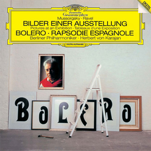 Herbert von Karajan Ravel Bolero; Mussorgsky Pictures at An Exhibition Japanese Import UHQCD 1