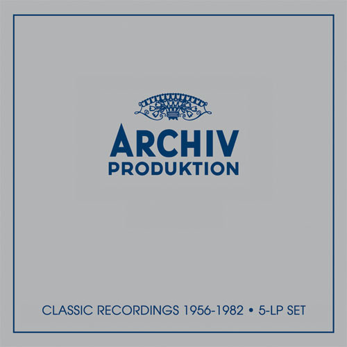 Archiv Produktion Classic Recordings 1956-1982 Numbered Limited Edition 180g 5LP Box Set 1