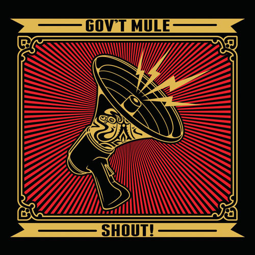 Gov't Mule Shout! 180g 2LP (Red & Gold Vinyl) 1