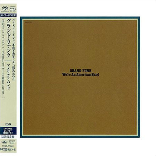 Grand Funk Railroad We're An American Band Japanese Import SHM SACD 1