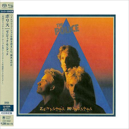 The Police Zenyatta Mondatta Single-Layer Stereo Japanese Import SHM-SACD