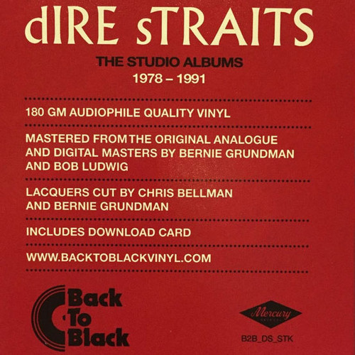 Dire Straits On Every Street 180g 2LP 2
