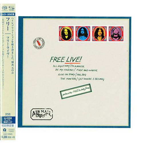 Free Live! Single-Layer Stereo Japanese Import SHM-SACD