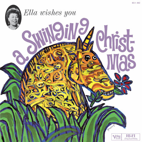 Ella Fitzgerald Ella Wishes You a Swinging Christmas LP 1
