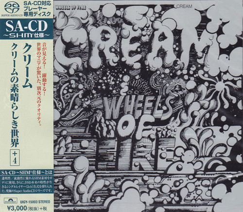 Cream Wheels of Fire Single-Layer Stereo Japanese Import SHM-SACD