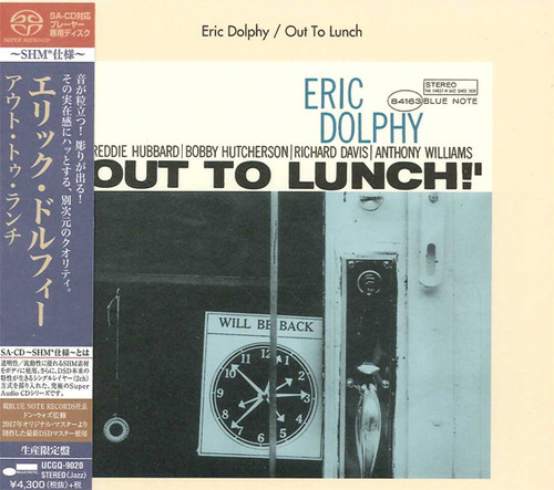 Eric Dolphy Out To Lunch Single-Layer Stereo Japanese Import SHM-SACD 2