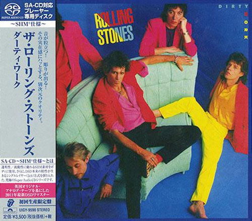 The Rolling Stones Dirty Work Single-Layer Stereo Japanese Import SHM-SACD 1