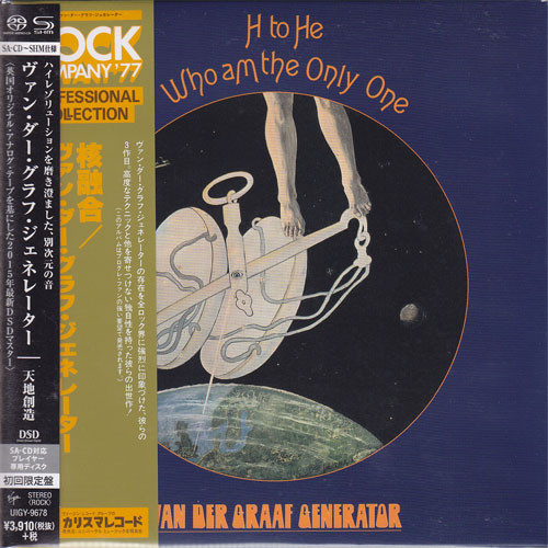 Van der Graaf Generator H to He, Who Am the Only One Single-Layer Stereo Japanese Import SHM-SACD 1