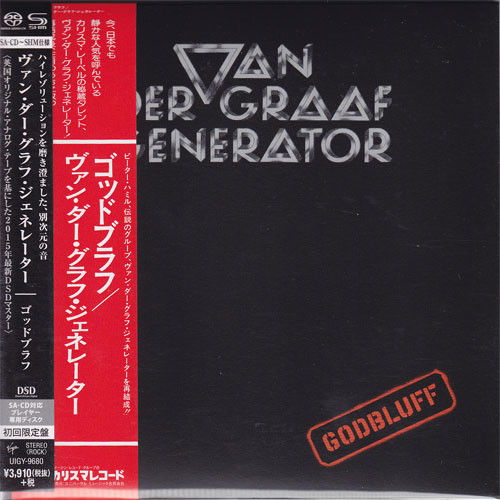 Van der Graaf Generator Godbluff Single-Layer Stereo Japanese Import SHM-SACD 1