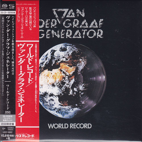 Van der Graaf Generator World Record Single-Layer Stereo Japanese Import SHM-SACD 1