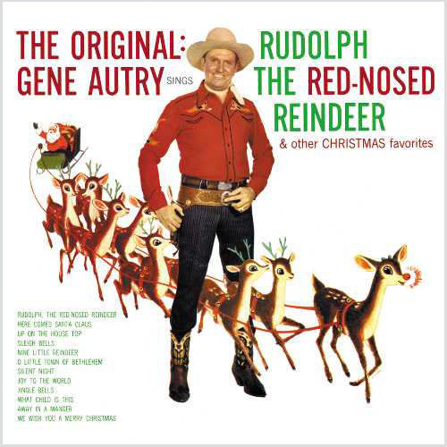 Gene Autry The Original Gene Autry Sings Rudolph The Red-Nosed Reindeer & Other Christmas Favorites LP (Red Vinyl)