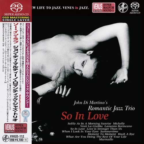 John Di Martino's Romantic Jazz Trio So In Love Single-Layer Stereo Japanese Import SACD 1