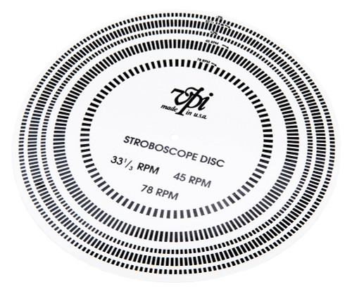 VPI Stroboscope Disc LP Speed Control Strobe Disc (60Hz Only) 1