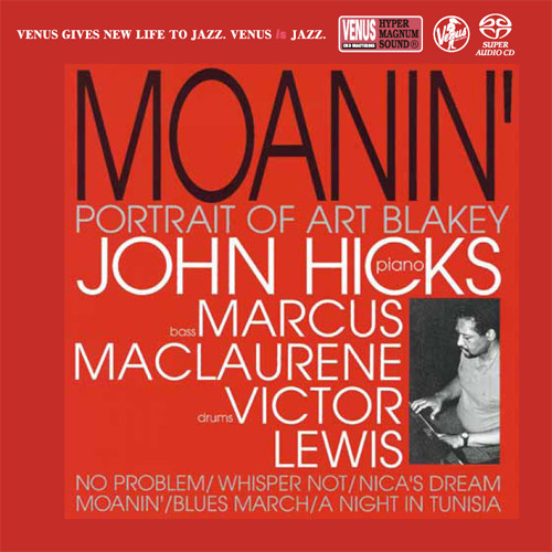 The John HIcks Trio Moanin' Single-Layer Stereo Japanese Import SACD 1