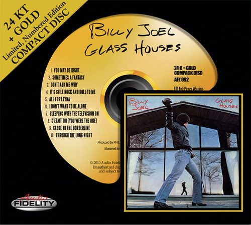 Billy Joel Glass Houses Numbered Limited Edition Gold HDCD 1