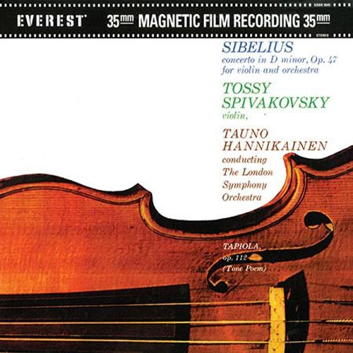 Sibelius Concerto in D minor, Op. 47 200g 45rpm 2LP 1