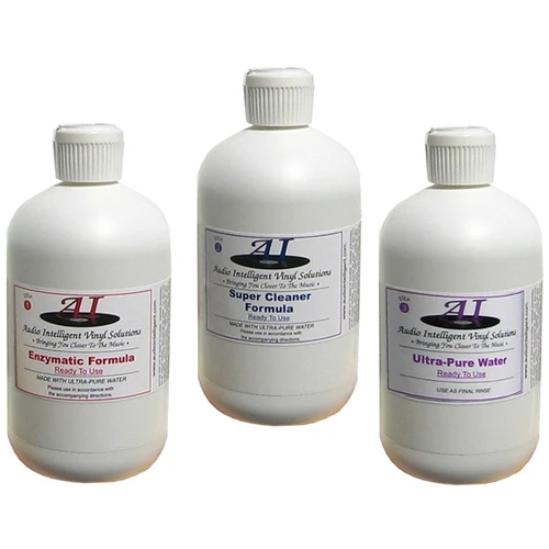Audio Intelligent Vinyl Solutions Ultimate Cleaning Kit Super Cleaner (32 Ounces) 1