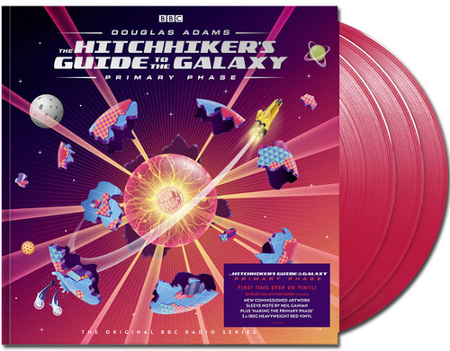 The Hitchhikers Guide To The Galaxy: Primary Phase 180g 3LP (Red Vinyl) 1
