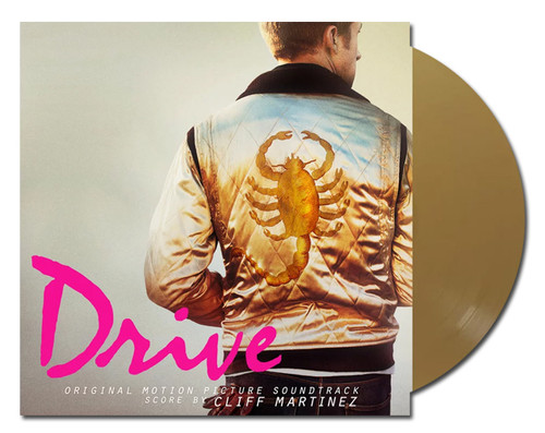 Cliff Martinez Drive Soundtrack 2LP (Opaque Gold Vinyl)