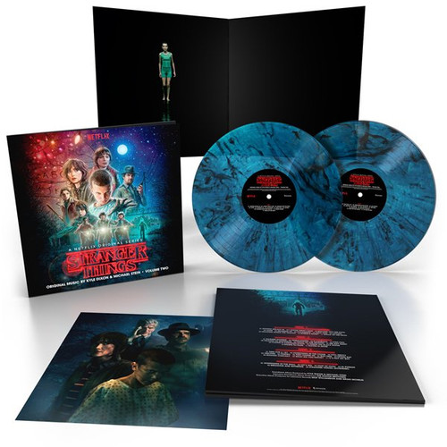 Kyle Dixon & Michael Stein Stranger Things Soundtrack Season One - Volume Two 2LP (Blue Vinyl) 2
