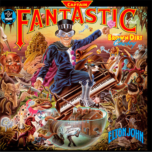 Elton John Captain Fantastic and The Brown Dirt Cowboy 180g LP 1