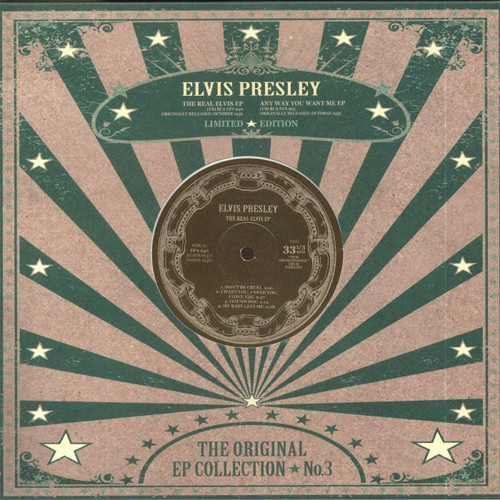 Elvis Presley The Original U.S. EP Collection No. 3 10" Vinyl (White Vinyl) 1