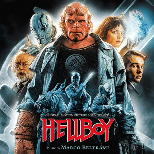 Marco Beltrami Hellboy Soundtrack LP (Red Vinyl) 1