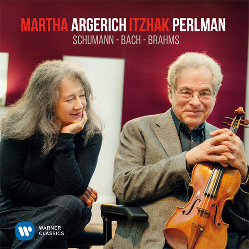Martha Argerich & Itzhak Perlman Schumann, Bach, Brahms LP 1