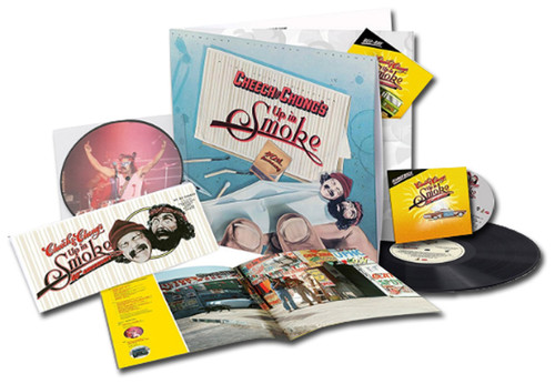 Cheech & Chong Up In Smoke 40th Anniversary Numbered Limited Edition Deluxe Collection LP, CD, Blu-Ray & 7" Vinyl Set 1