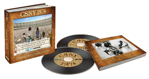 Crosby, Stills, Nash & Young CSNY 1974 Blu-Ray Pure Audio Disc & DVD 1
