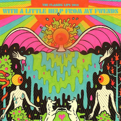The Flaming Lips and Fwends With a Little Help from My Fwends LP (Transparent Orange Vinyl) 1