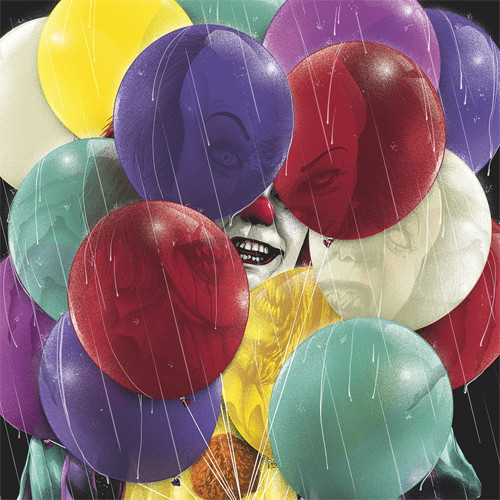 Richard Bellis Stephen King's IT Soundtrack 180g 3LP ("Balloon" Red, Blue & Yellow Vinyl) 1