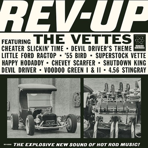 The Vettes Rev-Up LP (Mono) (Blue Vinyl) 1