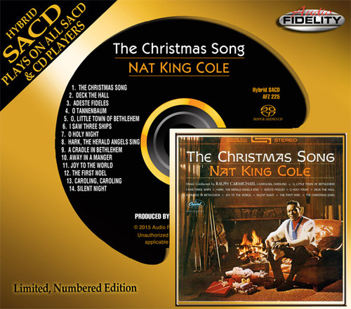 Nat King Cole The Christmas Song Numbered Limited Edition Hybrid Stereo SACD 1