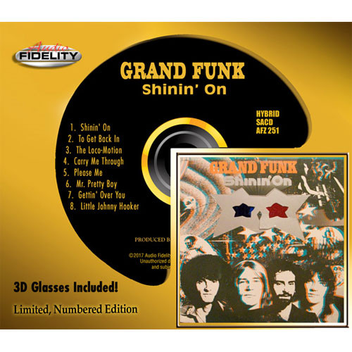 The Grand Funk Railroad Shinin' On Numbered Limited Edition Hybrid Stereo SACD 1