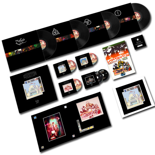 Led Zeppelin The Song Remains The Same 180g 4LP, 2CD, 3DVD Super Deluxe Edition Box Set 1