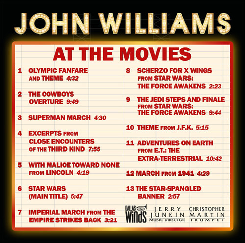 The Dallas Winds John Williams At The Movies Hybrid Stereo SACD 2