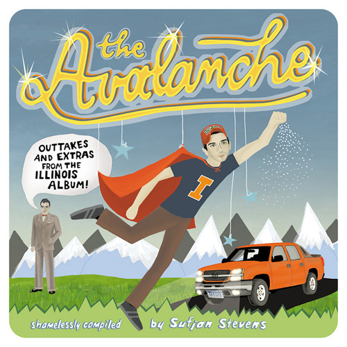Sufjan Stevens The Avalanche: Outtakes & Extras From The Illinois Album 2LP (Orange & White Vinyl) 1
