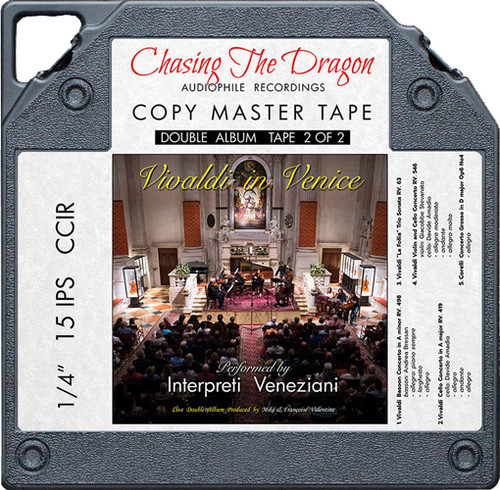 Interpreti Veneziani Vivaldi In Venice Master Quality Reel To Reel Tape (2 Reel) 3