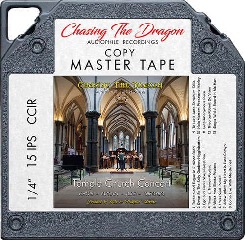 The Temple Church Concert Master Quality Reel To Reel Tape 1