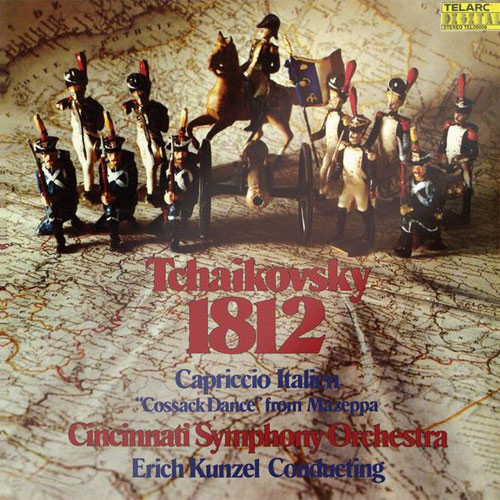 Tchaikovsky 1812 Overture, Capriccio Italien & Cossack Dance 180g LP