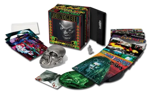Rob Zombie Vinyl Box Set Numbered Limited Edition 180g 15LP, USB, Mask, 5 Lithos, Turntable Mat Box Set 1