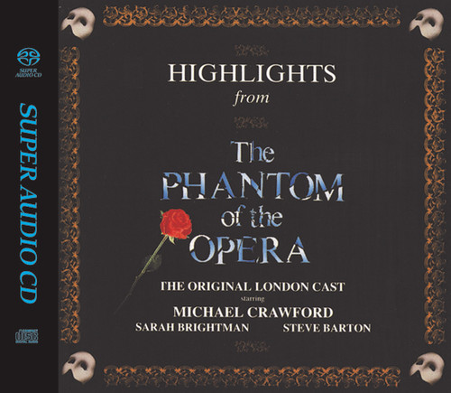 Highlights From The Phantom of The Opera Original London Cast Numbered Ltd Edition Hybrid Stereo Japanese Import SACD 1