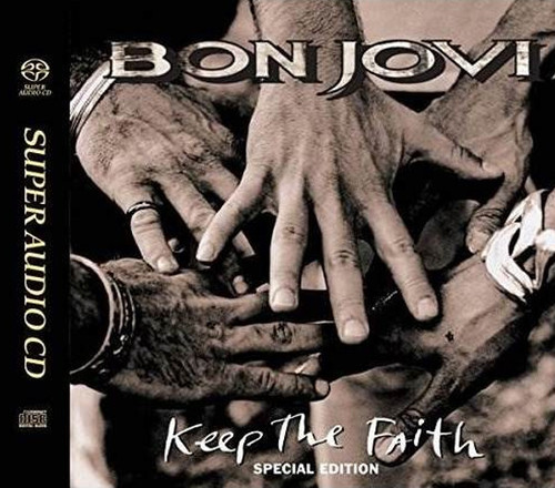 Bon Jovi Keep the Faith Numbered Limited Edition Hybrid Stereo Japanese Import SACD 1