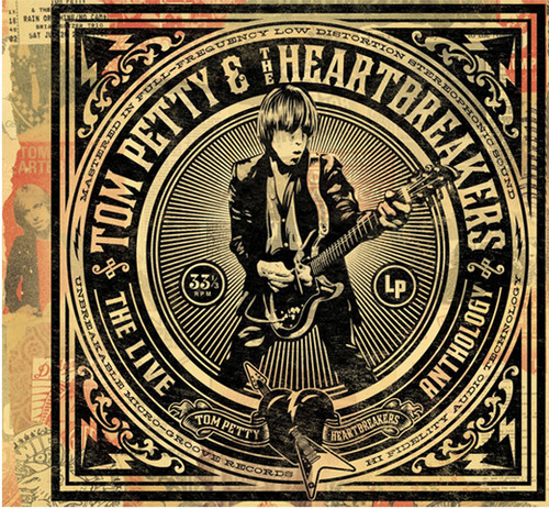 【お値下げ】Tom Petty ライブbox LP,DVD,BD 新品 Tom Petty & The Heartbreakers The Live Anthology 7LP Set