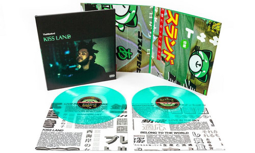 未開封 The Weeknd / Kiss Land 2LP レコード The Weeknd Kiss Land 2LP (Seaglass Vinyl)