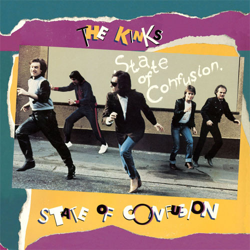 The Kinks State of Confusion 180g LP (Clear With Blue & Gold Swirl Vinyl) 1